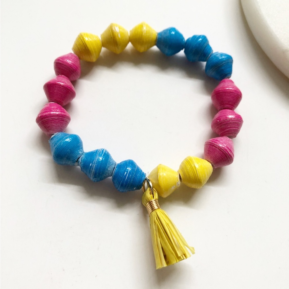 Candy Colored Beaded Bracelet